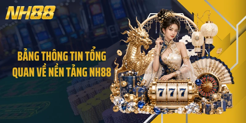 Bảng thông tin tổng quan về nền tảng NH88